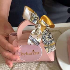 Bolsito de polipiel bykarizu rosa