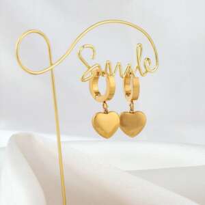 Pendientes "Cuore Gold"