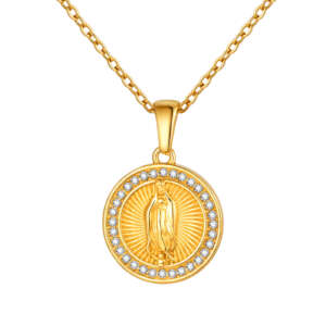 Collar medalla Virgen milagrosa