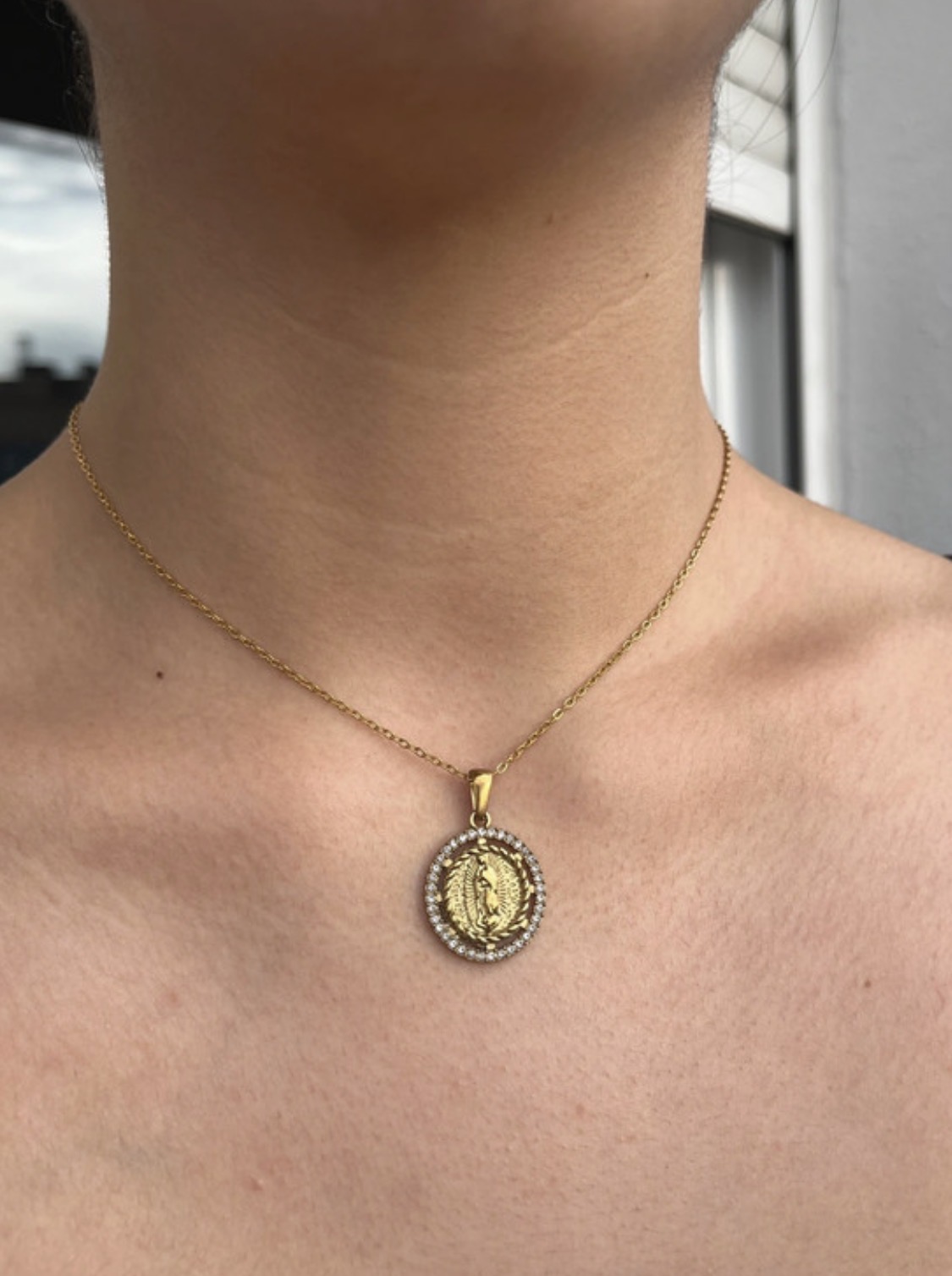 Medalla virgen María - Imagen 3