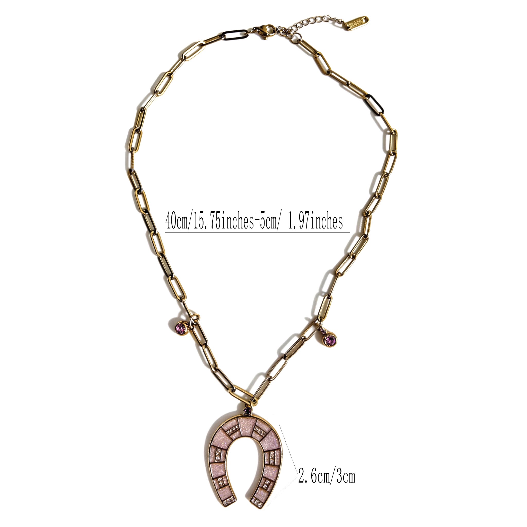 Collar amuleto "Herradura" - Imagen 4